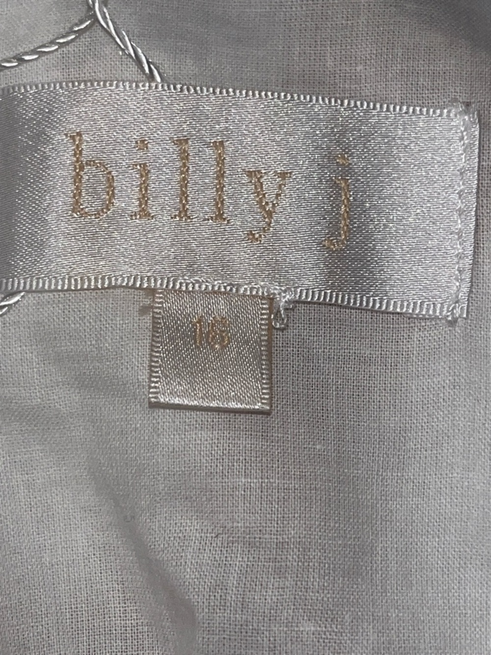 BILLY J Venice mini dress in White/Tan NWT - Picture 5 of 11